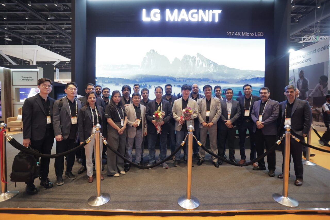 LG Electronics Presents Integrated Experience Solutions at InfoComm India 2023