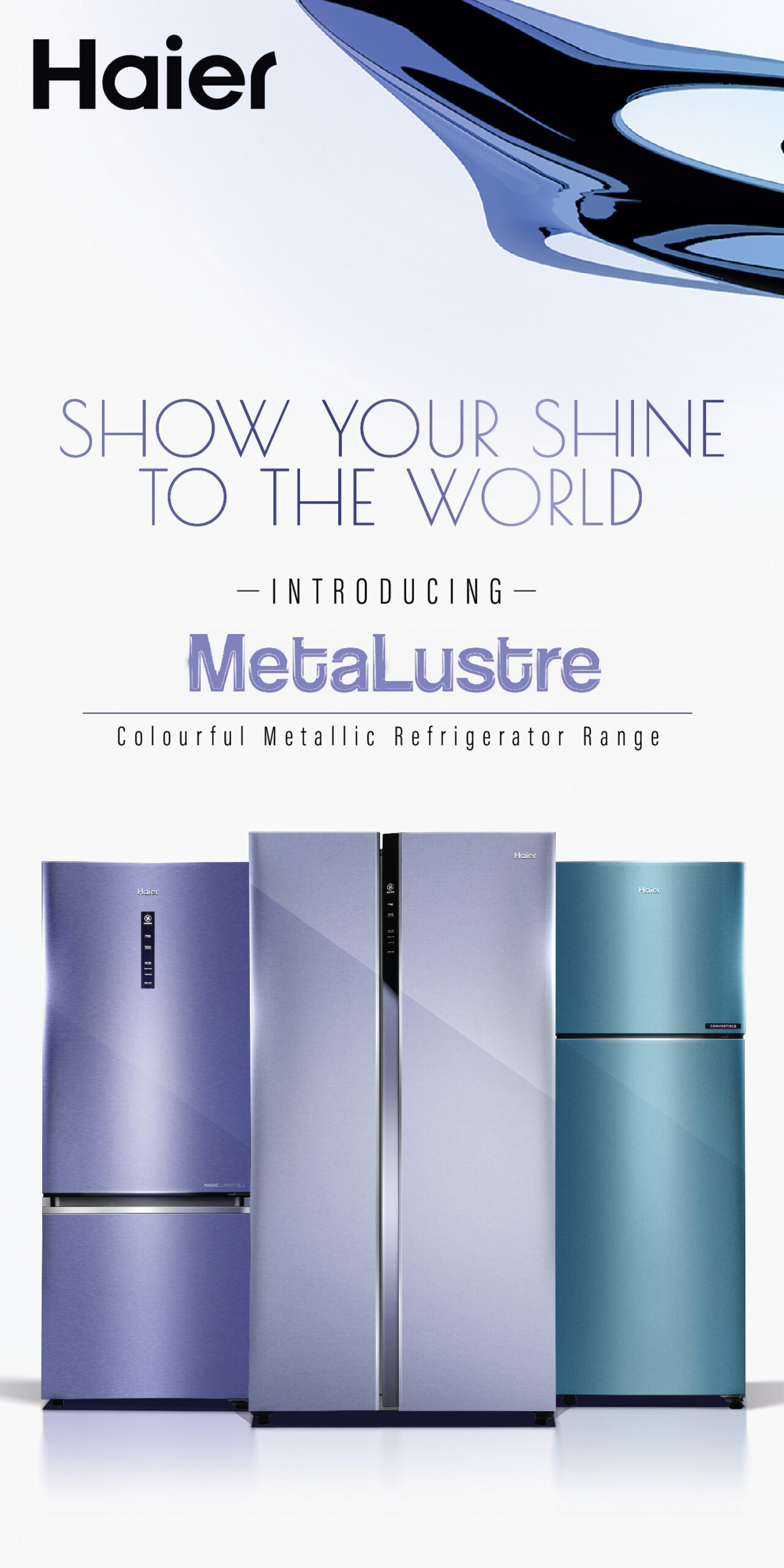 Haier India Introduces Metalustre Refrigerator Series with Steel Finish