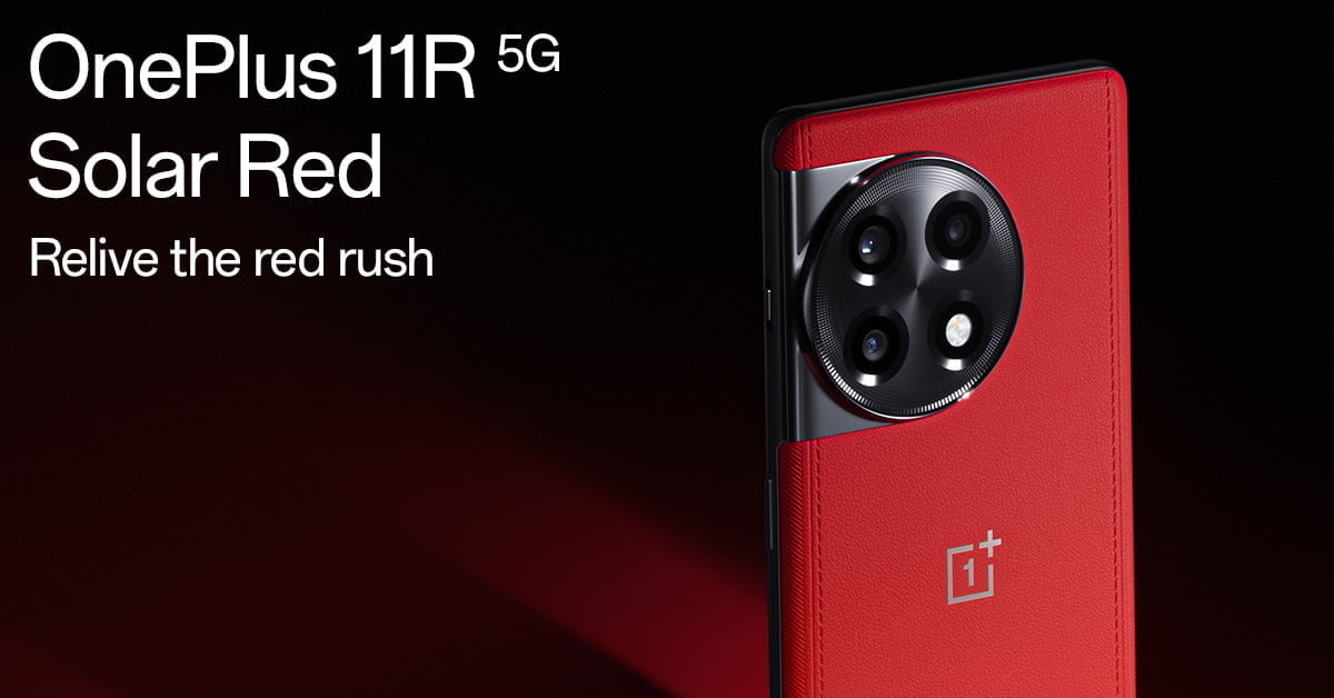 OnePlus Announces the ‘OnePlus 11R: Solar Red 5G’