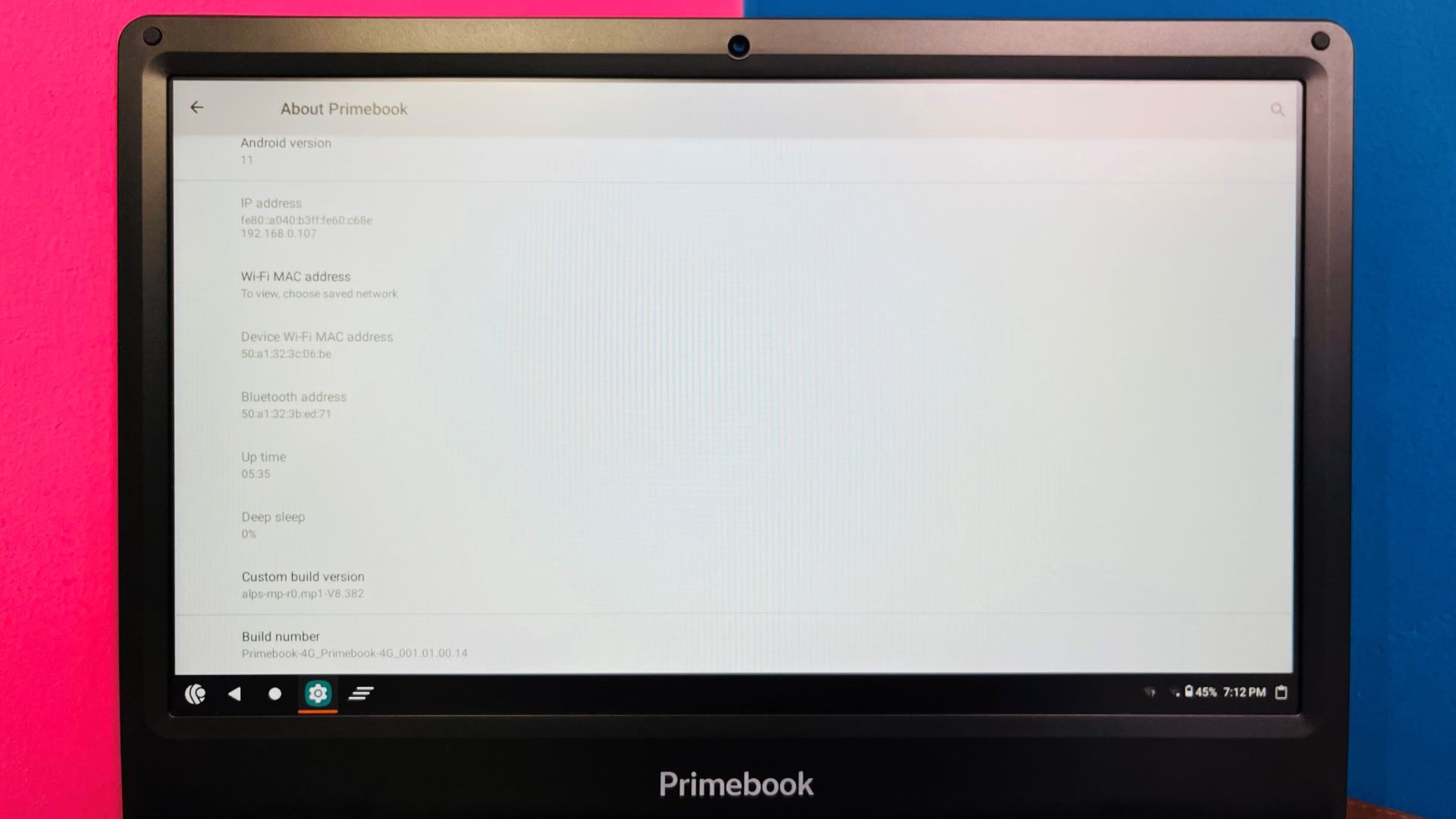 Primebook WiFi laptop Review