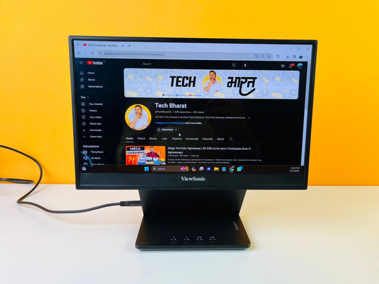 ViewSonic VP16-Oled Portable Monitor Review