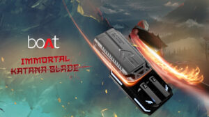 boAt Launches Immortal Katana Blade TWS Earbuds