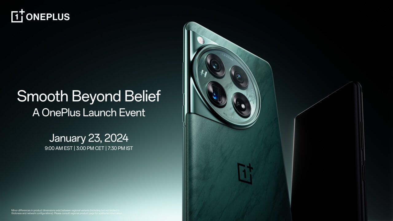 OnePlus 12 Series Launch Set for January 2024