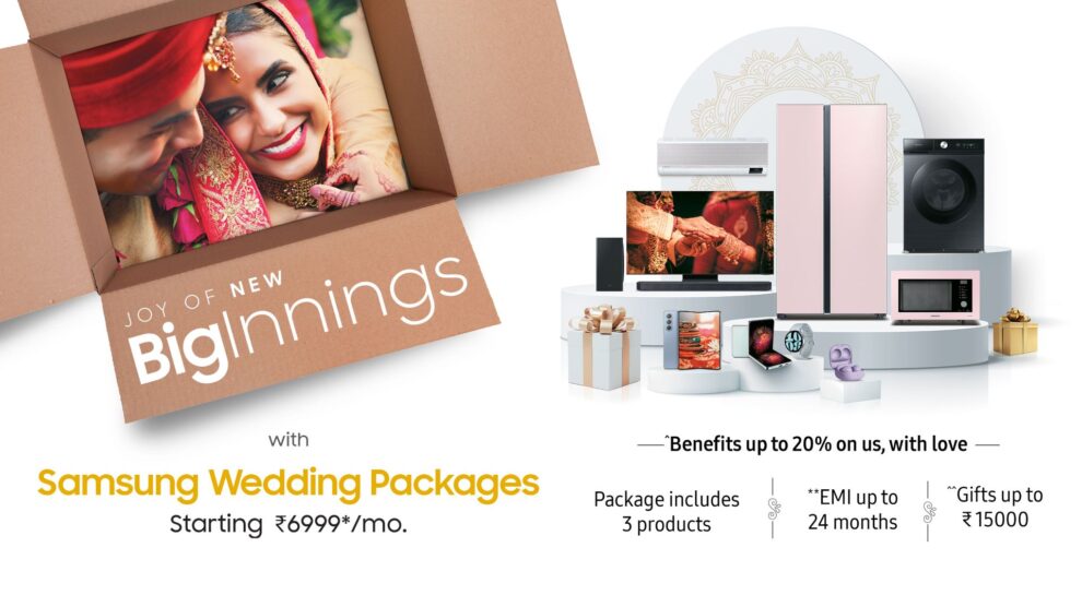 Samsung Launches 'New BigInnings' for Enhanced Wedding Home Setups