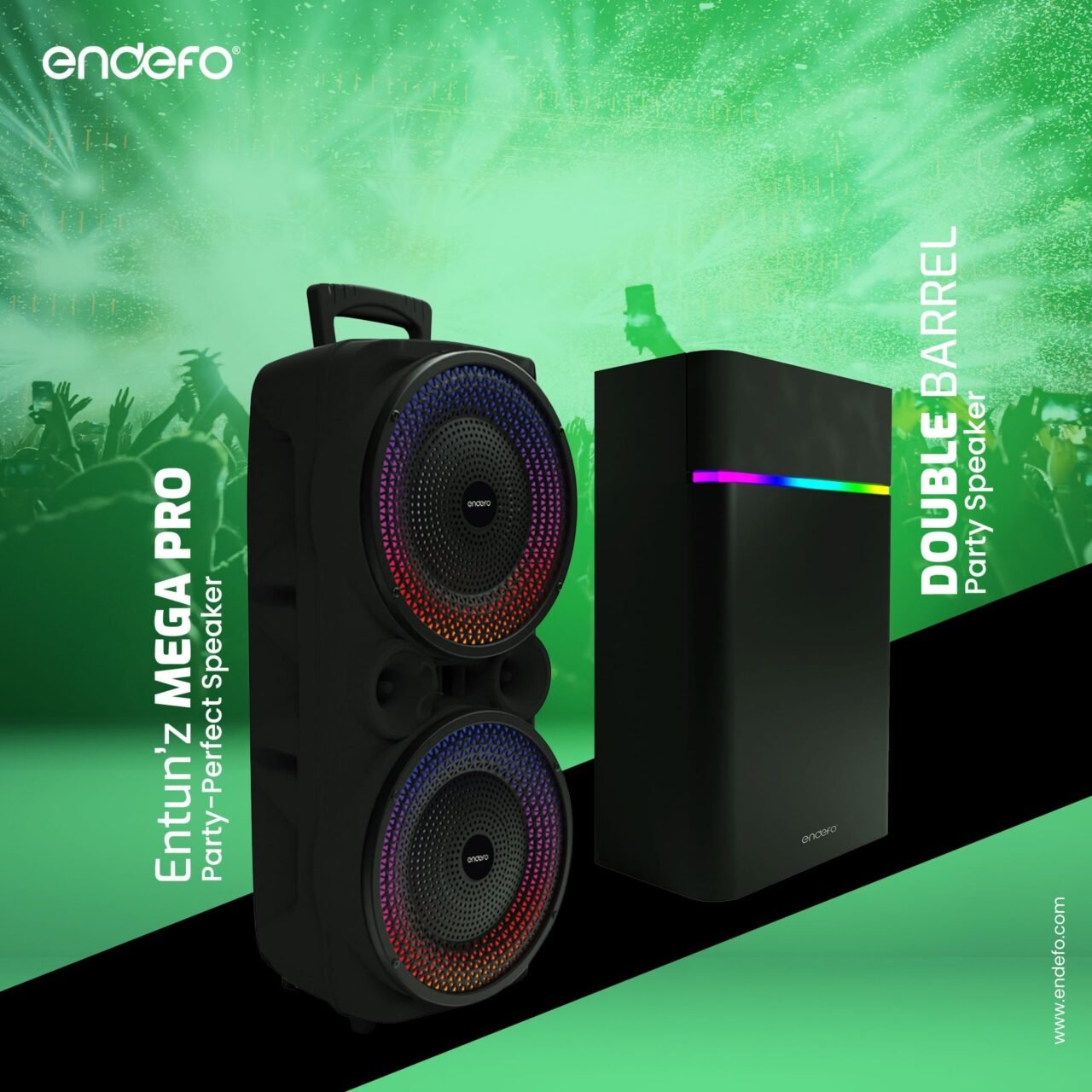 Endefo Introduces New Audio Products at Mobile India Expo 2024