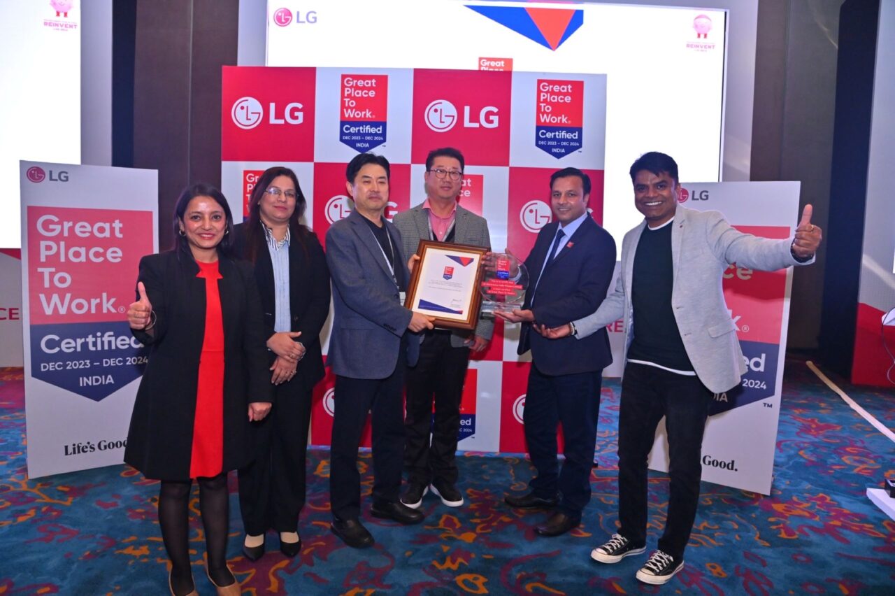 LG Electronics India Earns Great Place To Work Certification
