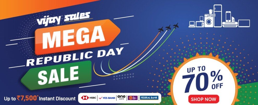 Vijay Sales Launches Mega Republic Day Sale on Electronics