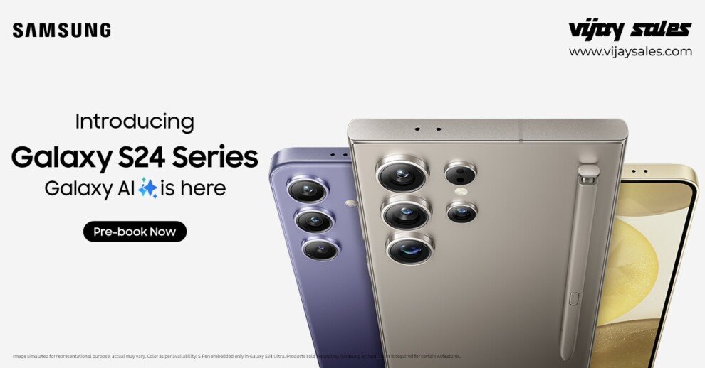 Vijay Sales Opens Pre-Bookings for Samsung Galaxy S24 Series