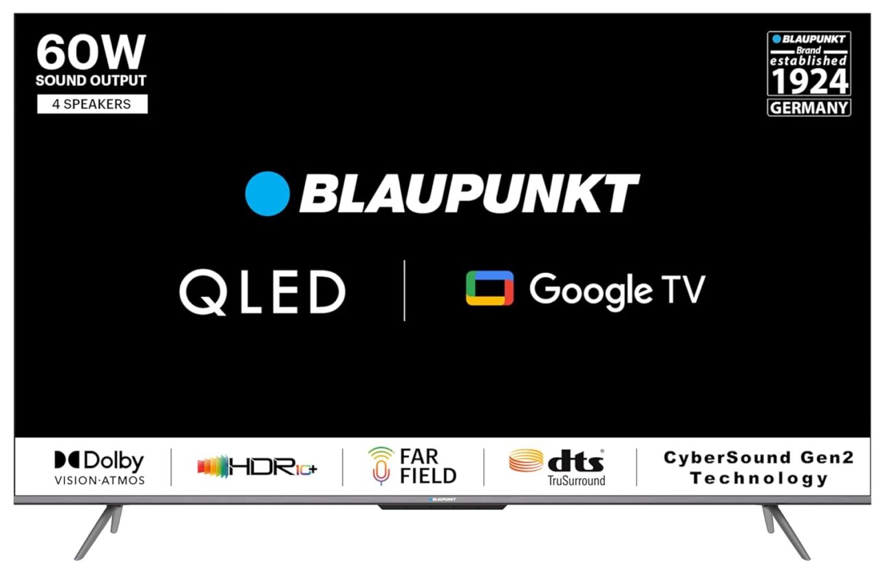 Explore the best deals on Blaupunkt QLED TVs during the Great Home Appliances Sale from Feb 21-27, 2024. Enhance your viewing experience with top features.