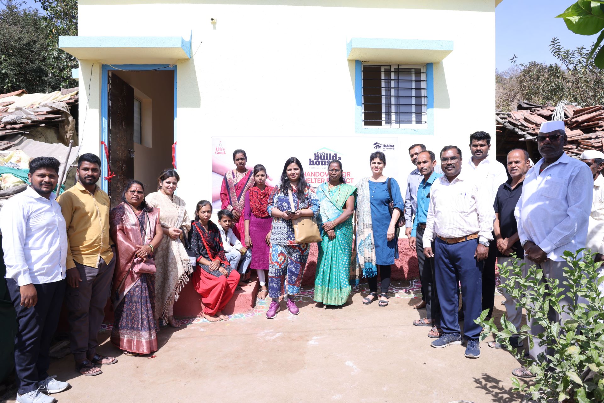 LG Electronics and Habitat for Humanity Deliver Homes in Pune