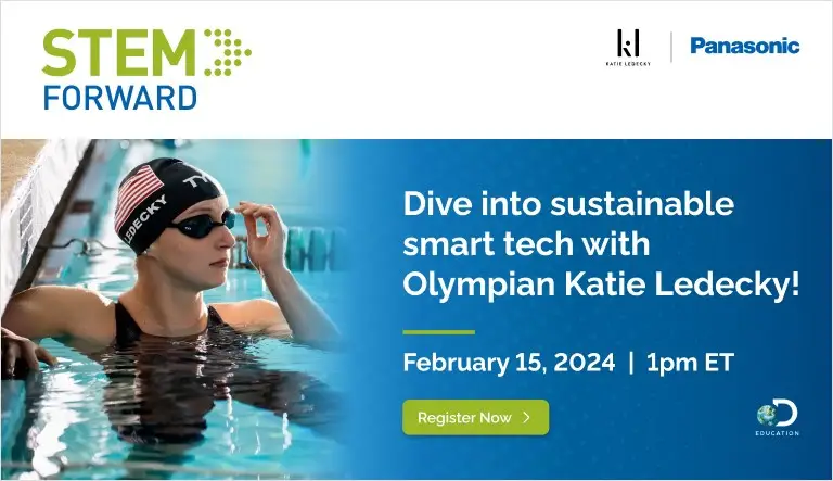 Panasonic and Katie Ledecky Propel STEM Education with Virtual Field Trip