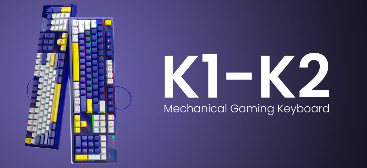 Portronics Launches K1 and K2 Gaming Keyboards for Gamers and Typists