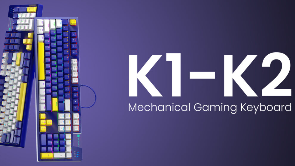 Portronics Launches K1 and K2 Gaming Keyboards for Gamers and Typists