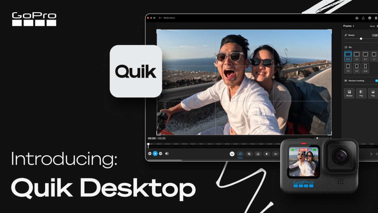 GoPro's Quik app launches for macOS, offering synced editing across devices, auto edits, and easy-to-use tools for all creators. Available now with a subscription option.