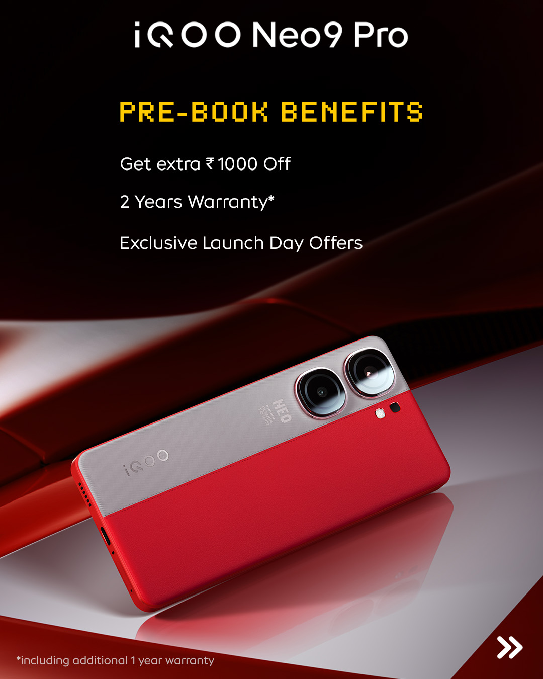 iQOO Neo 9 Pro Pre-Bookings Begin February 8