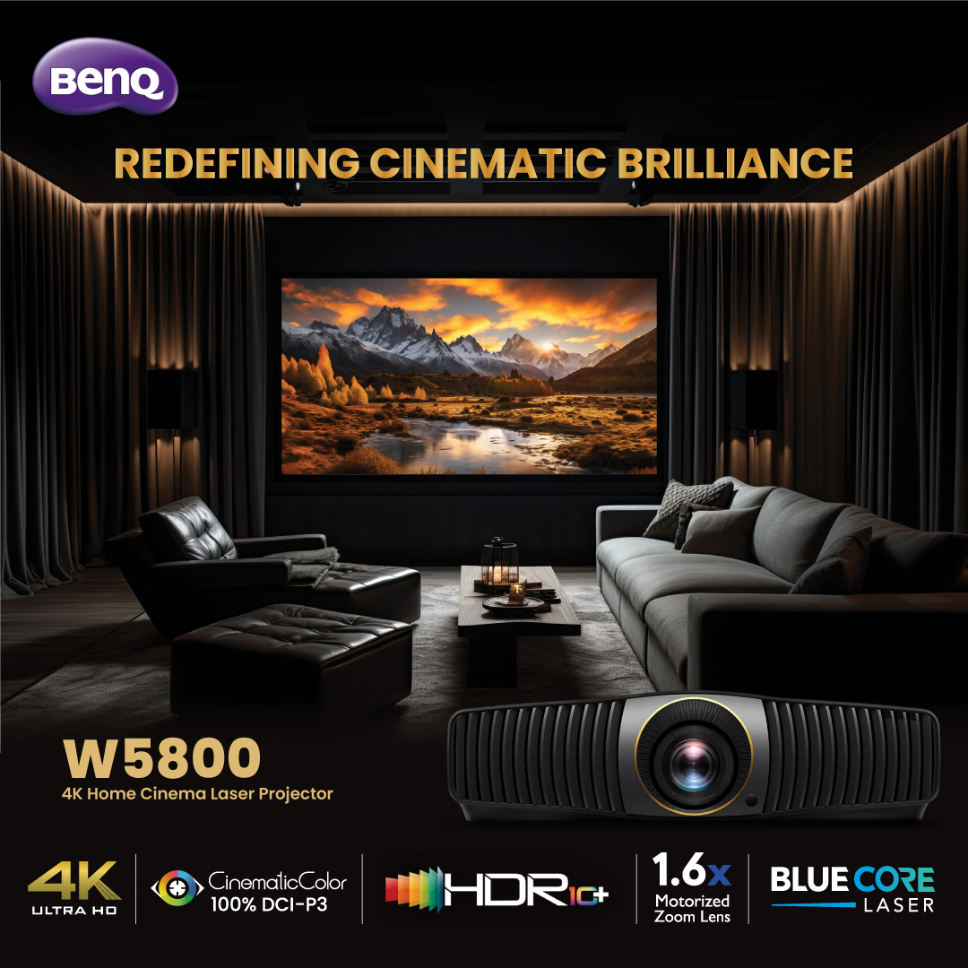 BenQ Unveils W5800 Home Cinema Projector
