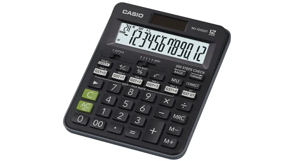 CASIO Launches MJ-120GST, a Revolutionary Calculator for GST Calculations