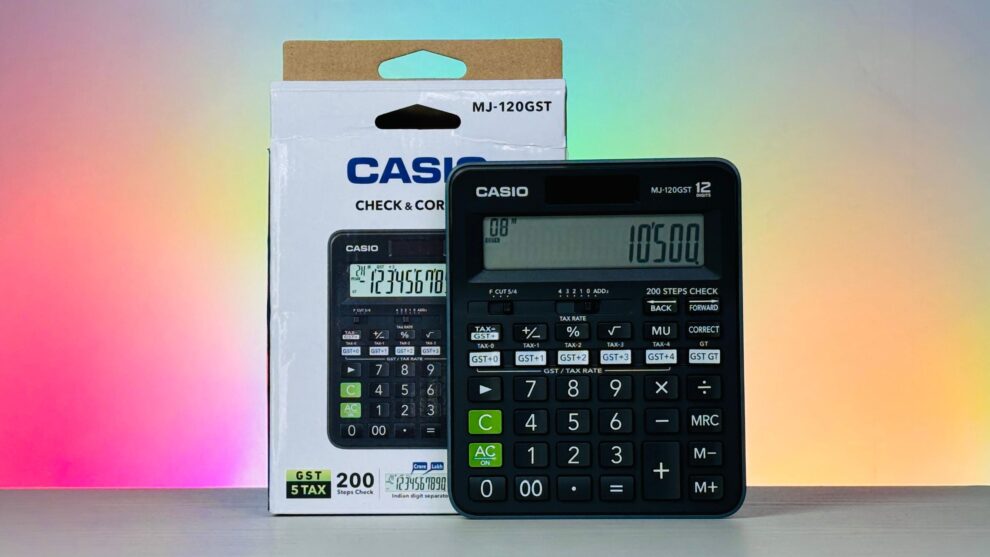 Casio MJ-120GST GST Calculator