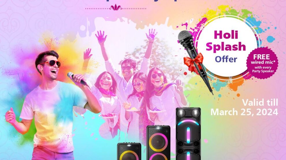 Philips Home Audio Range Offers Special Promotion for Holi