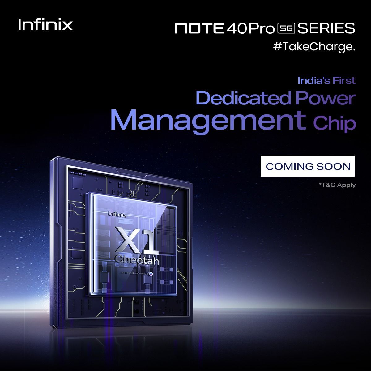 Infinix Unveils Note 40 Pro 5G with New Power Management Chip