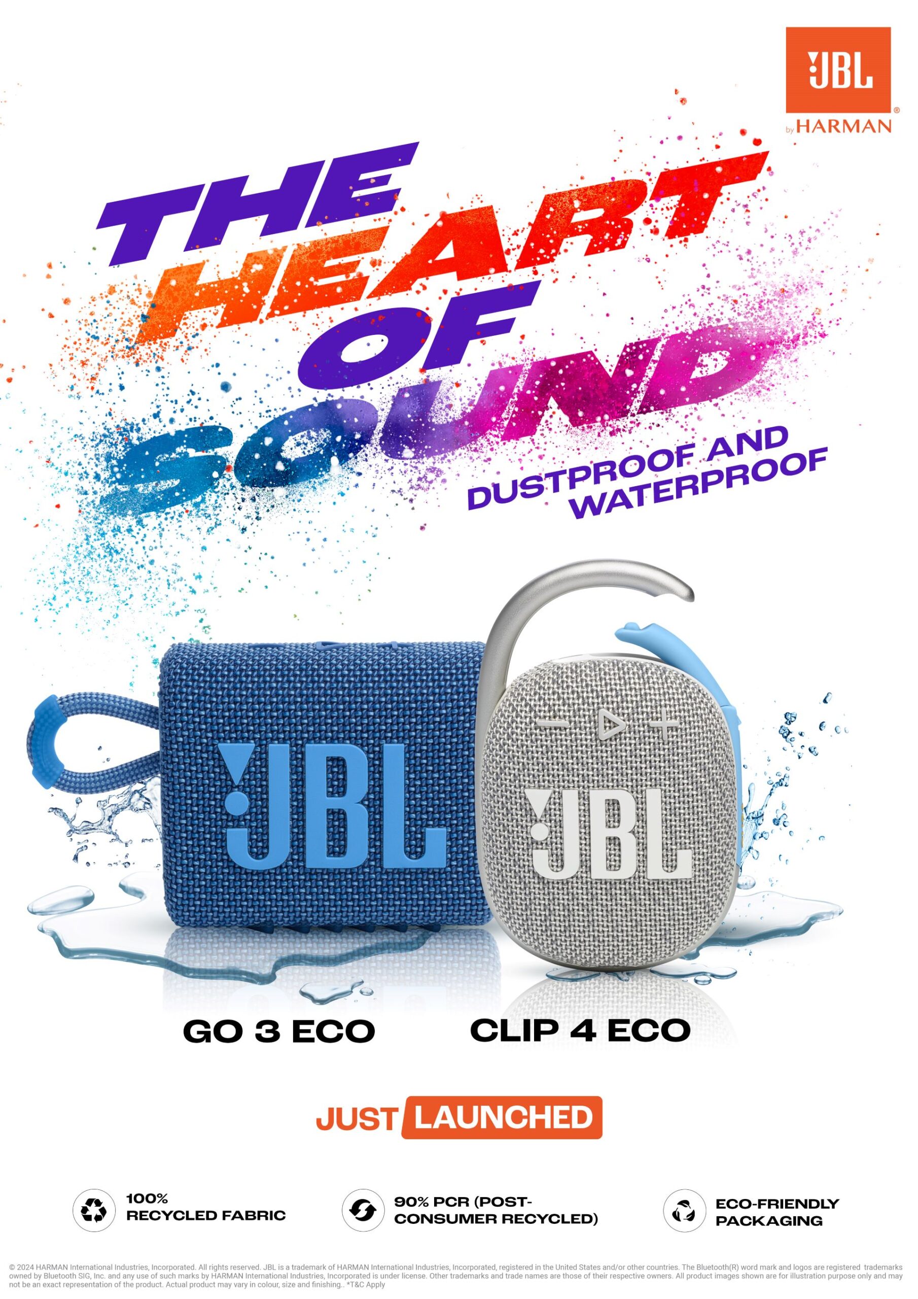 JBL Launches Eco-Friendly Speakers for Holi Festival