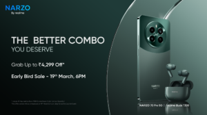 NARZO 70 Pro 5G Early Bird Sale Announced for 19th March