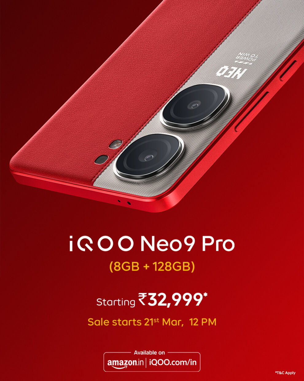 iQOO Neo 9 Pro Launches with Special Offers and Exchange Bonuses