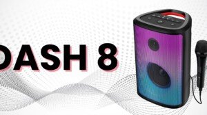 Portronics Dash 8 BT Speaker with Karaoke Mic 300x168 c