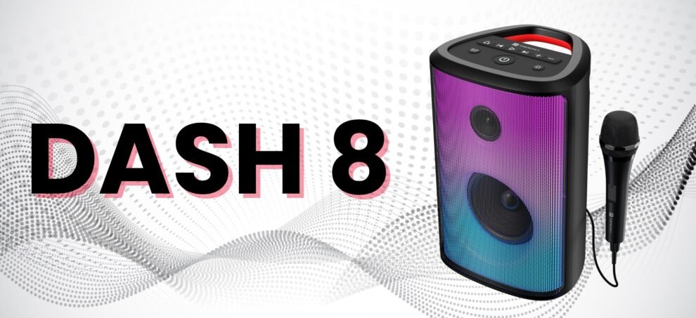 Portronics Dash 8 BT Speaker with Karaoke Mic