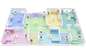 Samsung SmartThings Introduces 3D Map for Enhanced Home Management