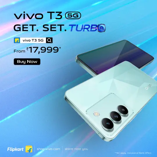 Vivo T3 5G Goes on Sale: A New Competitor in the Smartphone Market