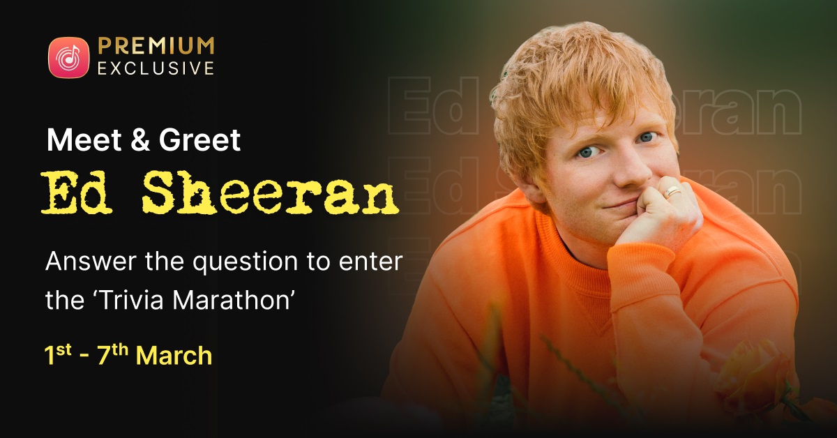 Wynk Music's Contest Offers Exclusive Meet with Ed Sheeran