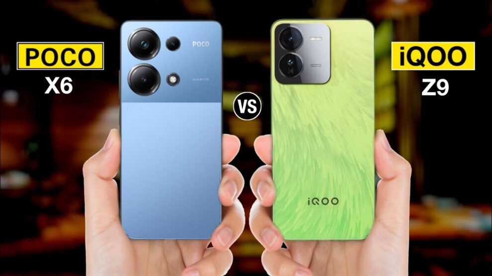 iQOO Z9 vs POCO X6