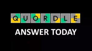 Today's Quordle Hints and Answers for April 12