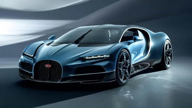 Bugatti Shows Off Its First Hybrid Car