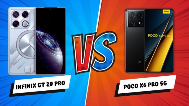 Infinix GT 20 Pro vs Poco X6 Pro