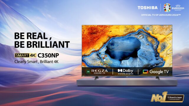 Toshiba Launches C350NP Smart Google TV with Dolby Vision and Atmos