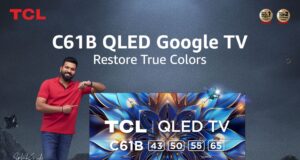 CL launches its new 4K QLED Google TV - C61B on Amazon June 2024 TCL a leading consumer electronics brand and one of the dominant players in the global TV industry has achieved a breakthrough in visual excellence by launching its new 4K QLED Google TV - C61B. Integrated with QLED pro and T-Screen Pro technology, this visual masterpiece is designed to deliver a redefined home entertainment experience. The QLED Google TV is available in different screen sizes - 65”,55”,50”,43” to meet the diverse needs of consumers.  It boasts a slim and uni-body design that turns the home into a captivating masterpiece and meets the preferences of modern consumers, seeking compact yet advanced models to augment their room interiors. The prices start at INR 34,990 and go up to INR 76,990. It is available to purchase from the leading E-commerce marketplace, Amazon with lucrative discounts and offers. Delighted with the launch, Philip Xia, General Manager of TCL India said, “We are thrilled with the latest innovation in home entertainment experience. With C61B, we are looking forward to a redefined viewing experience with cutting-edge technology and user-centric features. Keeping up with the pace of the evolving digital world, our latest offering can set new standards for the industry.” C61B for sustainable visual excellence Integrated with innovative and technologically powerful features, the new model C61B offers stunning colour accuracy and colour balance for an immersive viewing experience. It is equipped with QLED Pro technology to offer unmatched brilliance and depth to exhibit vivid visuals. Its brand-new quaternary quantum crystal material ensures effective light emission that ultimately promises no fading for 100,000 hours.    Furthermore, the new model is integrated with T-Screen Pro technology that promises 5X higher contrast to its viewers and brings more details to attention. Additionally, it has a wide viewing angle of ＞178° with no halo and anti-glare technology to achieve the highest visual excellence.  C61B Smart Google TV with ONKYO 2.1ch Subwoofer Being one of the most trusted brands in the global TV market, TCL is continuing to make a significant leap in delivering smart experiences. The new 4K QLED TV is integrated with Google TV allows customers to discover their favorite OTT content, use Hey Google, Google Meet, and Google Kids for filtered content, and make a Google Watchlist.  Furthermore, TCL has also embedded an ONKYO 2.1ch Subwoofer that elevates the home theatre experience with DTS VirtualX for virtualized 3D sound and Dolby ATMOS for theatrical sound enjoyment. Apart from this, gaming enthusiasts can unleash their true gaming potential with a 120Hz game accelerator and game master. Further, Dolby Vision amplifies their gaming experience with more enhanced visuals.  TCL has extended the storage space in C61B to 32GB which is 2X than the industry standard of 16 GB storage. Furthermore, keeping up with its customer-centricity, the company has also committed to ensure eye care through a multi-pronged approach - flicker-free screen, low blue light and natural light optimization.