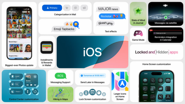 iOS 18 and iPadOS 18