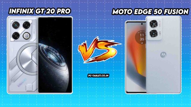 Infinix GT 20 Pro vs. Moto Edge 50 Fusion