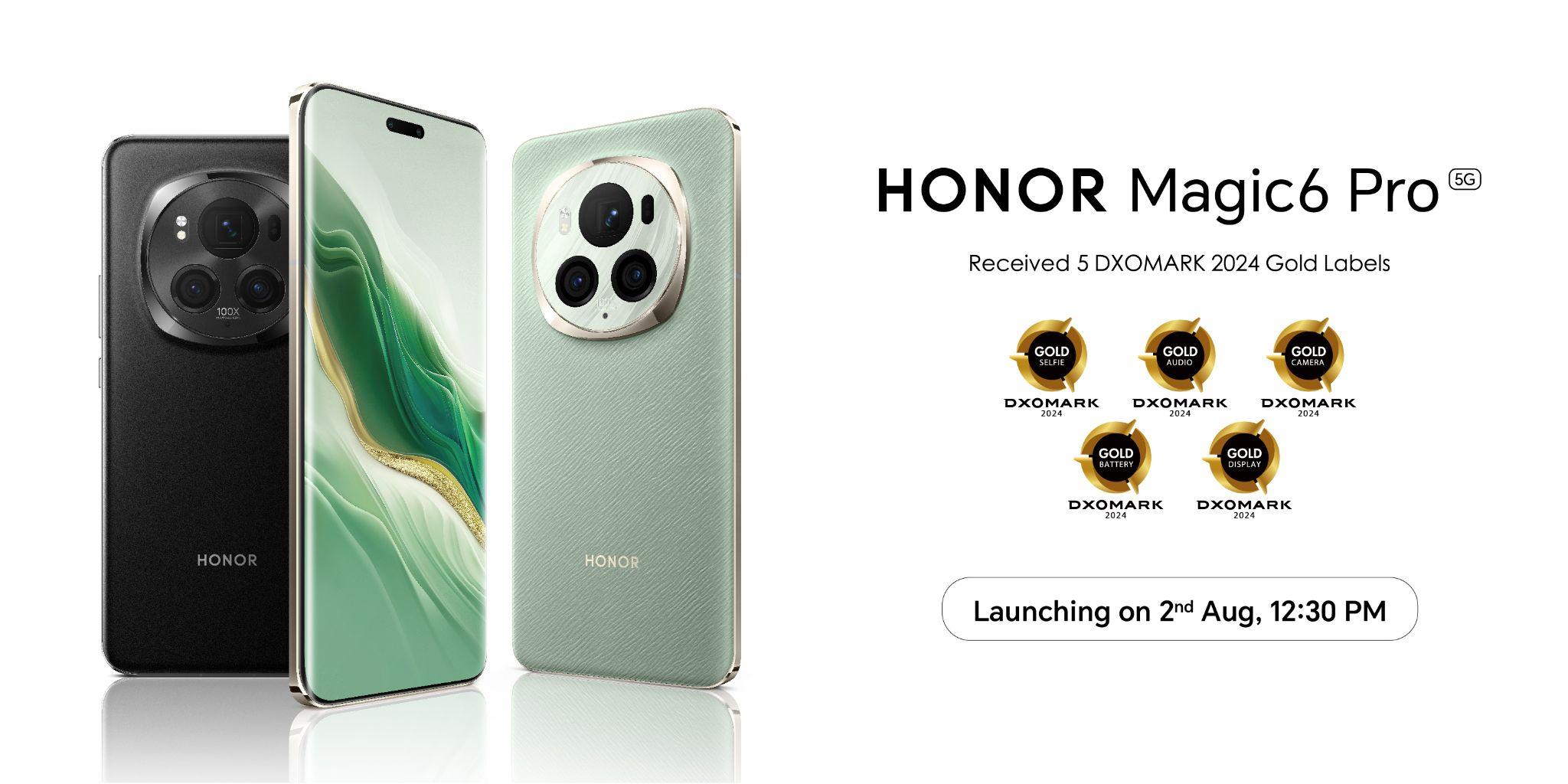 HONOR Magic6 Pro to Launch in India on August 2nd