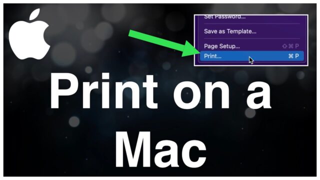 Print Effortlessly on a Mac