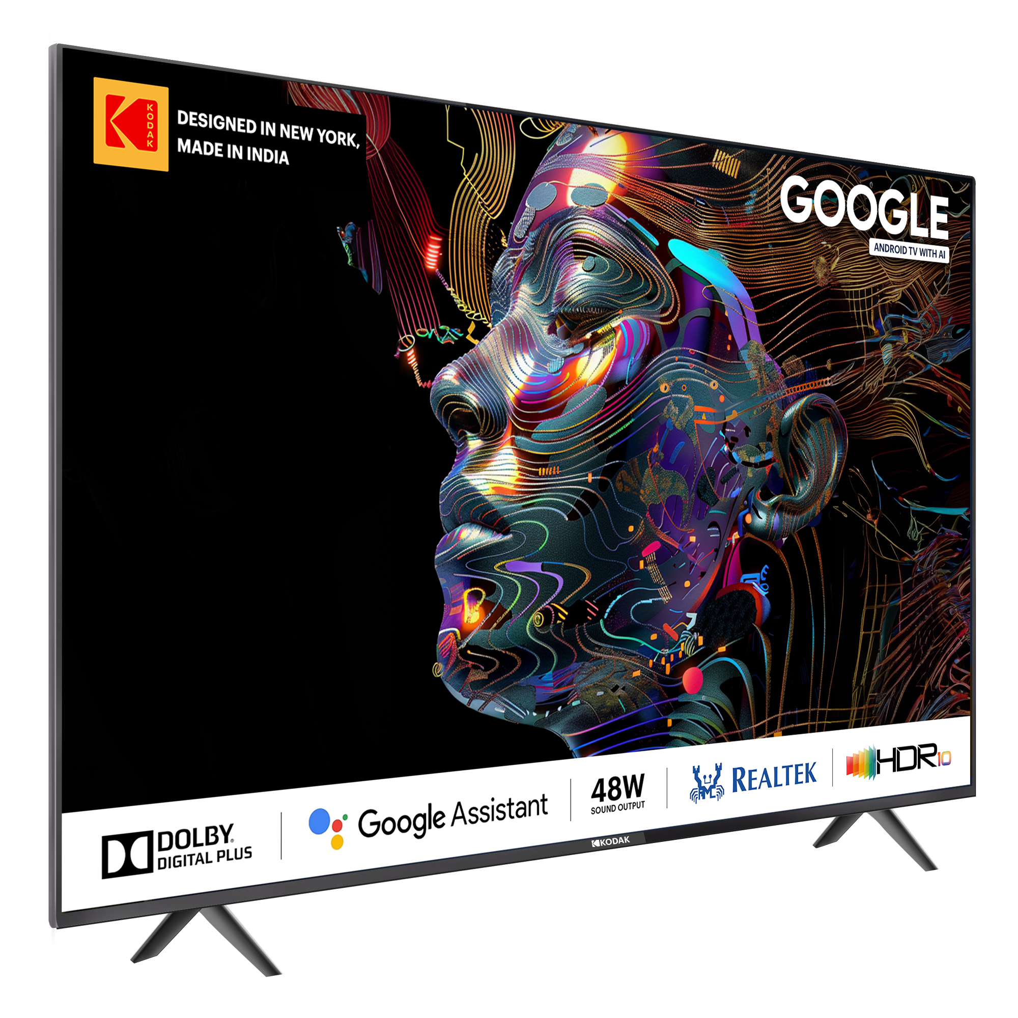 Kodak Debuts AI-Powered 32-inch QLED TV on Amazon Prime Day, 43-inch QLED TV on Flipkart GOAT Sale