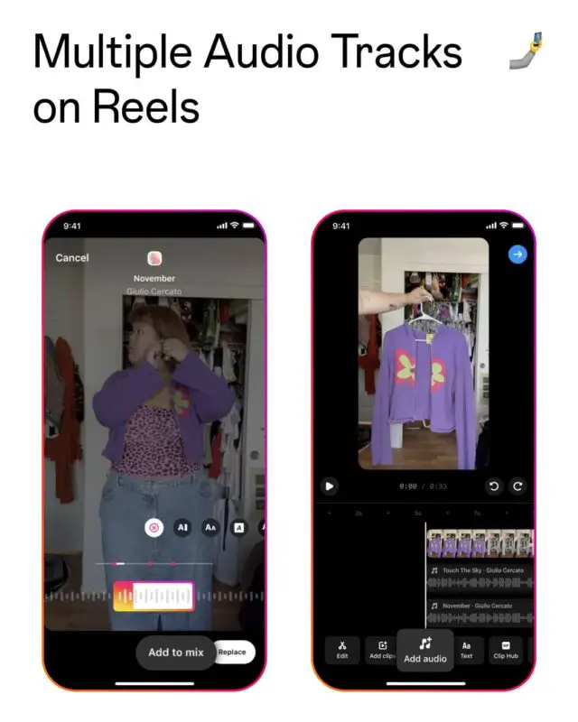 Instagram Enhances Reels with Multi-Audio Tracks for Creative Expression