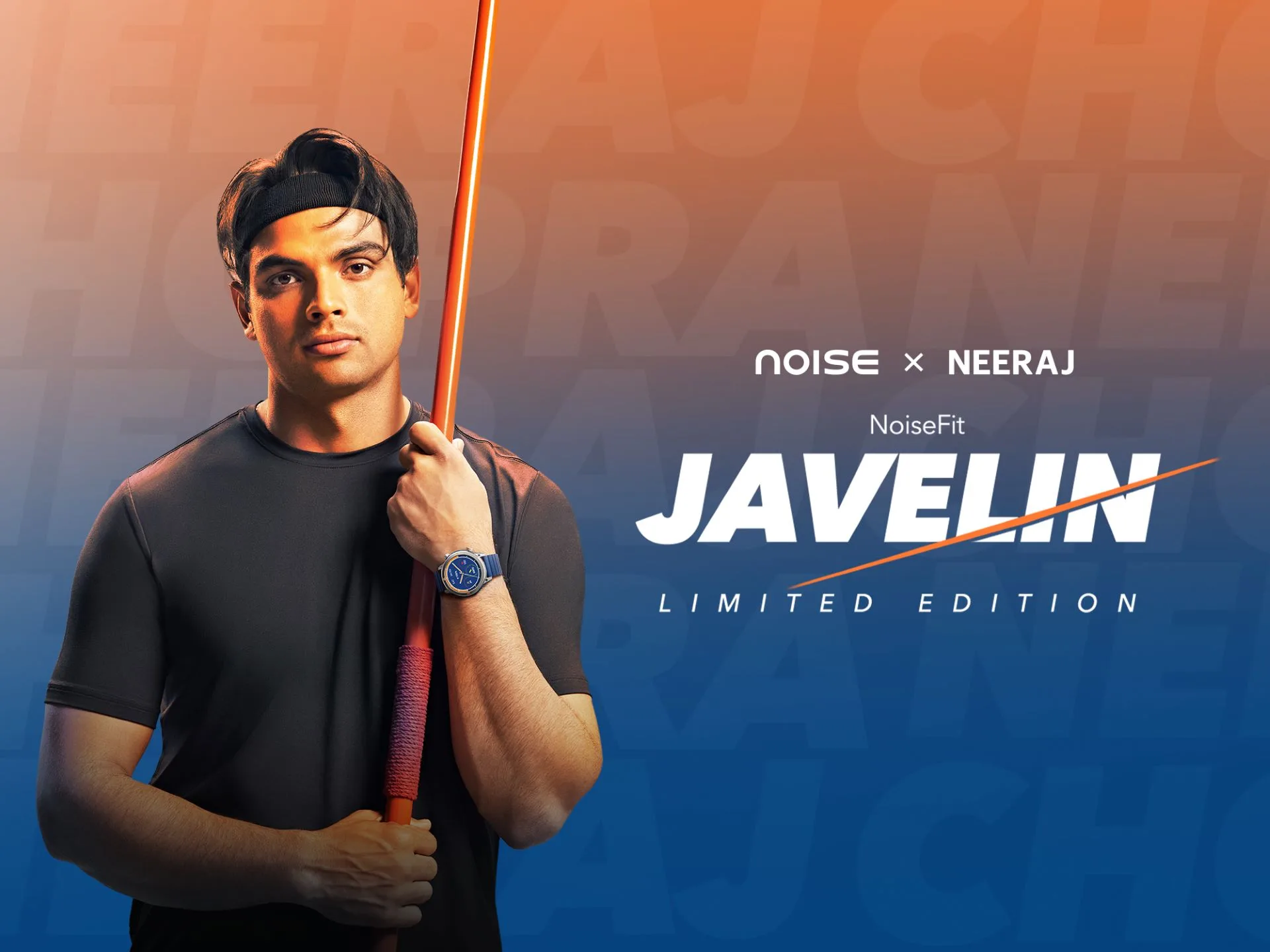 Noise Launches NoiseFit Javelin: A Limited Edition Tribute to Olympic Champion Neeraj Chopra