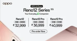 OPPO India Introduces AI-Powered Reno12 Series, Starting at INR 32,999