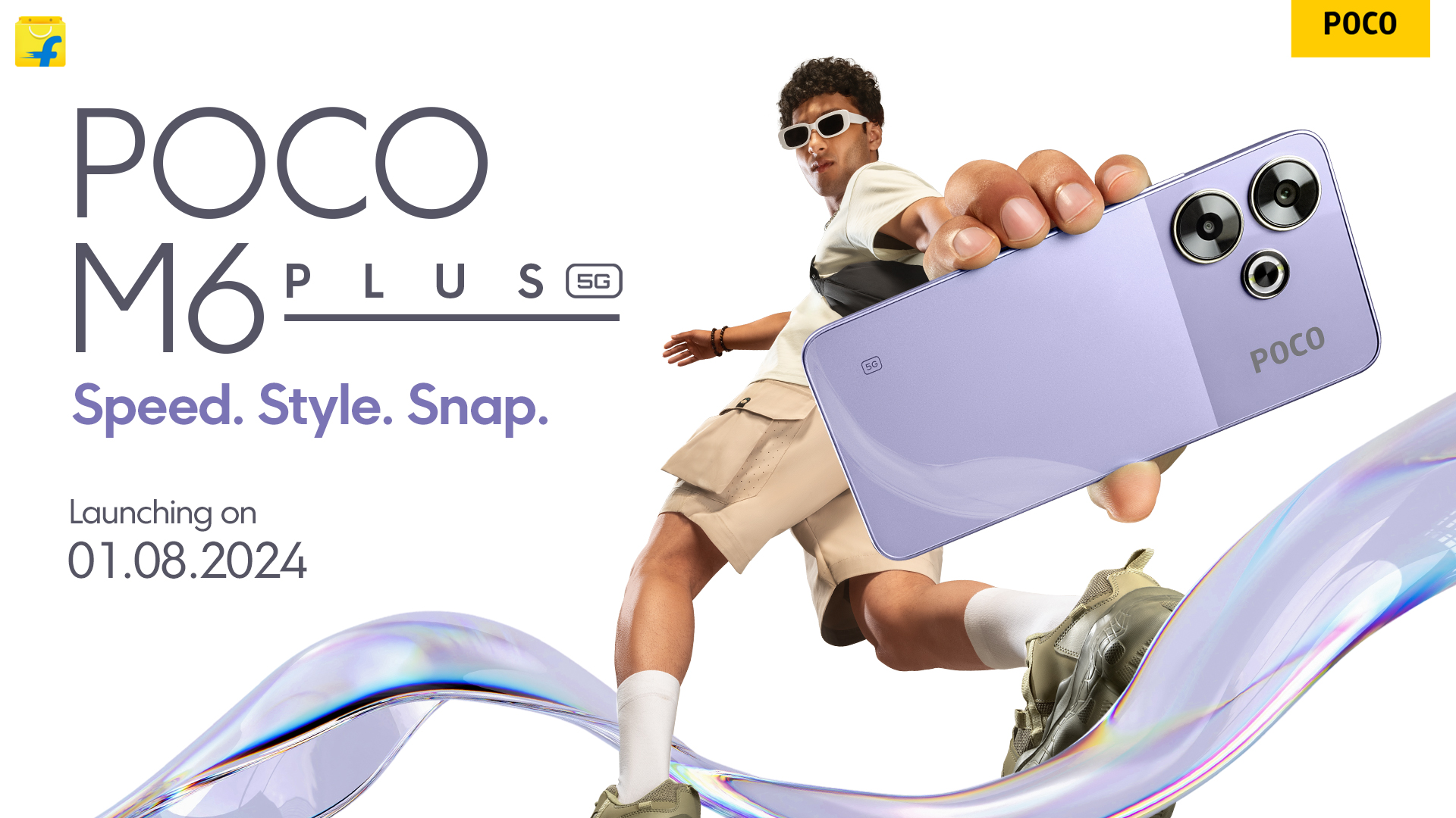 POCO M6 Plus 5G Launching in India on August 1st, Featuring 108MP Dual Camera  