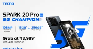 TECNO SPARK 20 Pro 5G: The Ultimate 5G Champion Now Available