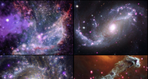 Stunning Images from NASA Chandra X-ray Observatory and James Webb Space Telescope