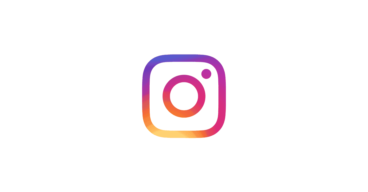 insta logo whie background